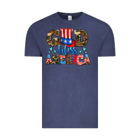 Vintage Denim god bless america Vintage Tee - AdoDesignShop