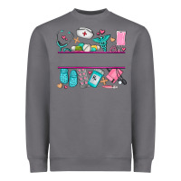 Storm nurse elements with costom name Heavyweight Sweatshirt - AdoDesignShop