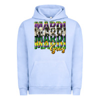 Pigment Grape Ice cowhide mardi gras Urban Hoodie - CowGirlArtShop