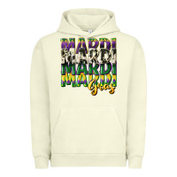 Pigment Pistachio cowhide mardi gras Urban Hoodie - CowGirlArtShop
