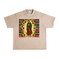 French Oak our lady of guadalupe Urban Heavy Tee - JahusDesignShop