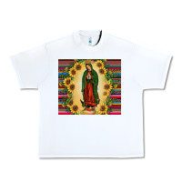 White our lady of guadalupe Urban Heavy Tee - JahusDesignShop