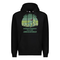 Black Don t Mess With Mamasaurus You ll Get Jurasskicked Premium Hoodie - Bettercallsaul