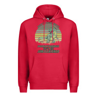 Cardinal Don t Mess With Mamasaurus You ll Get Jurasskicked Premium Hoodie - Bettercallsaul