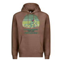 Chestnut Don t Mess With Mamasaurus You ll Get Jurasskicked Premium Hoodie - Bettercallsaul