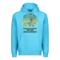 Ocean Blue Don t Mess With Mamasaurus You ll Get Jurasskicked Premium Hoodie - Bettercallsaul