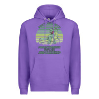 Purple Don t Mess With Mamasaurus You ll Get Jurasskicked Premium Hoodie - Bettercallsaul