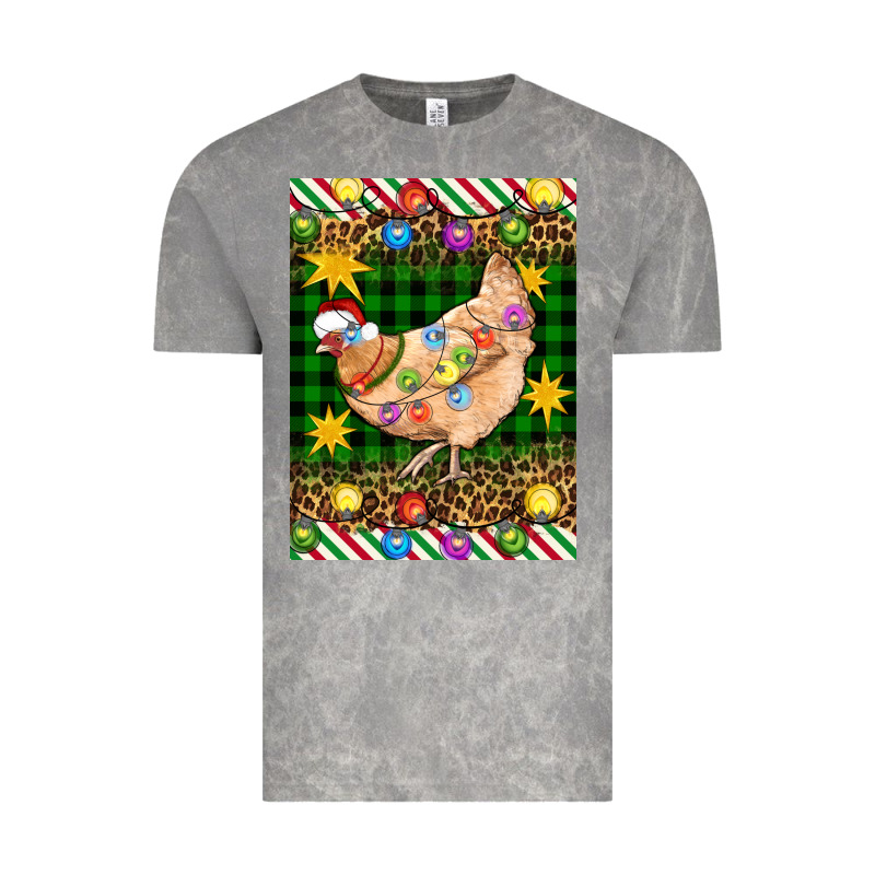 Christmas Chicken Vintage Tee by Artiststas | Teevron