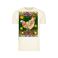 Vintage Arctic Christmas Chicken Vintage Tee - Artiststas