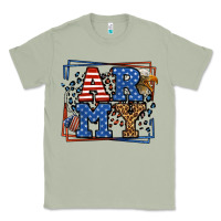 Matcha Army Veteran leopard frame 4th of July Classic Tee - LillyAllenDesigns