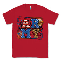 Red Army Veteran leopard frame 4th of July Classic Tee - LillyAllenDesigns