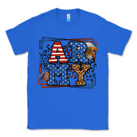 True Royal Army Veteran leopard frame 4th of July Classic Tee - LillyAllenDesigns