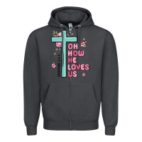 Smoke oh how he loves us ephesians 2 4 8 Zipper Hoodie - MaliasSmallBusiness