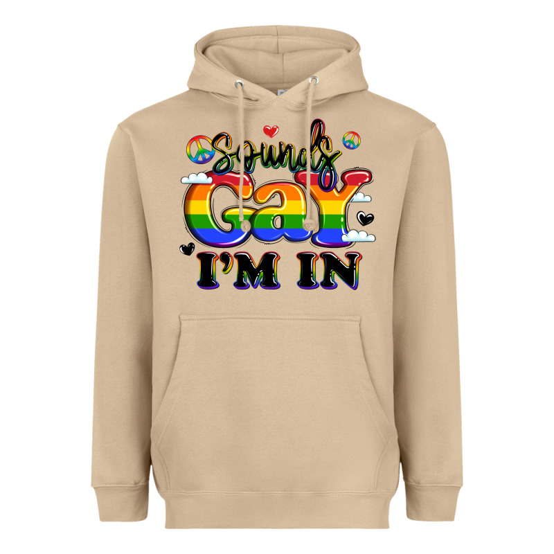 Sounds Gay I'm In Heavyweight Hoodie by LillyAllenDesigns | Teevron