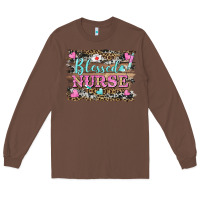 Chestnut blessed nurse Long Sleeve Tee - BarkalooDesign
