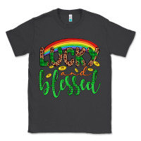 Smoke Western St. Patrick's Rainbow Lucky And Blessed Classic Tee - Artiststas