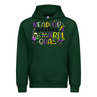 Forest Green bead up bitches its mardi gras Urban Hoodie - CowGirlArtShop