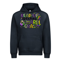 Navy bead up bitches its mardi gras Urban Hoodie - CowGirlArtShop
