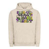 Pigment French Oak bead up bitches its mardi gras Urban Hoodie - CowGirlArtShop