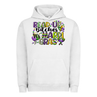 Pigment Lunar Rock bead up bitches its mardi gras Urban Hoodie - CowGirlArtShop