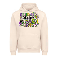 Bead Up Bitches Its Mardi Gras Urban Hoodie | Teevron