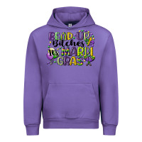 Tulip bead up bitches its mardi gras Urban Hoodie - CowGirlArtShop
