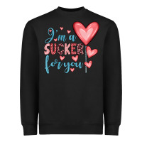 Black i'm a sucker for you Heavyweight Sweatshirt - JahusDesignShop