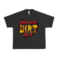 Pigment Black rub some dirt on it softball Urban Heavy Tee - Jasminsmagicworld