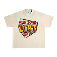 Sandshell rub some dirt on it softball Urban Heavy Tee - Jasminsmagicworld