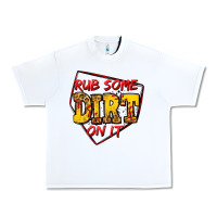 White rub some dirt on it softball Urban Heavy Tee - Jasminsmagicworld