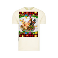 Christmas Coop Animals Vintage Tee | Teevron