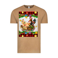 Vintage Camel Christmas coop animals Vintage Tee - Artiststas