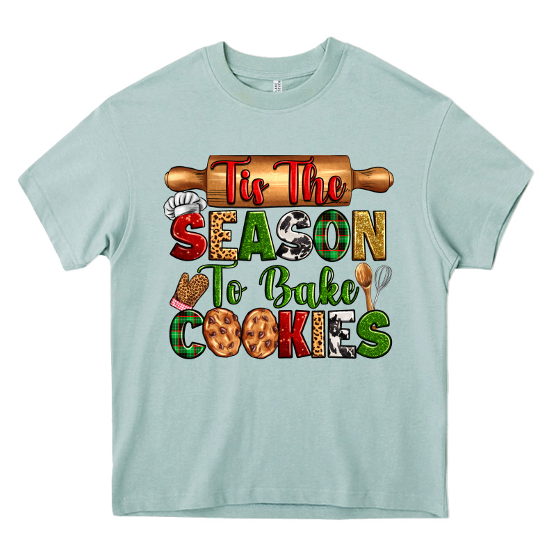 Tih The Season To Bake Cookies Heavy Core Tee by Zillion Design Studio | Teevron