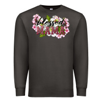 Smoke Blessed Mama Premium Sweatshirt - LillyAllenDesigns