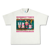 Pistachio teacher coffee cups Urban Heavy Tee - AdoDesignShop