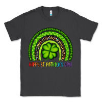Smoke Happy St. Patrick's Day Shamrock Rainbow Classic Tee - Artiststas