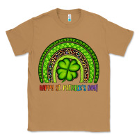 Toasted Coconut Happy St. Patrick's Day Shamrock Rainbow Classic Tee - Artiststas