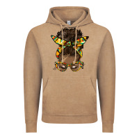 Vintage Coffee afro bun Vintage Hoodie - HRA Design Shop