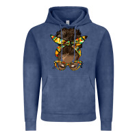 Vintage Denim afro bun Vintage Hoodie - HRA Design Shop