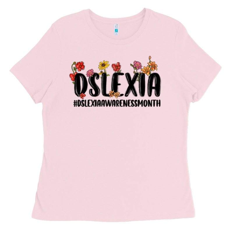 Dslexia Awareness Month Ladies Tee by MaliasSmallBusiness | Teevron