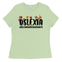 Matcha dslexia awareness month Ladies Tee - MaliasSmallBusiness