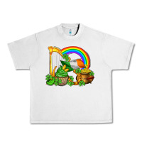 Lunar Rock st patricks day  rainbow shamrocks Urban Heavy Tee - AdoDesignShop