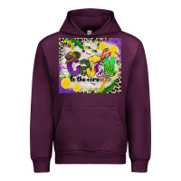 Mauve Wine cajun to the core Urban Hoodie - CowGirlArtShop