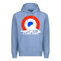 Colony Blue Curling Premium Hoodie - Bettercallsaul
