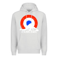 Dove Grey Curling Premium Hoodie - Bettercallsaul