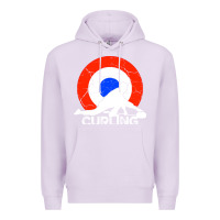 Lilac Curling Premium Hoodie - Bettercallsaul