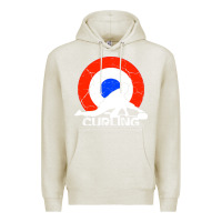 Oatmeal Heather Curling Premium Hoodie - Bettercallsaul