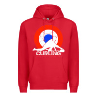 Red Curling Premium Hoodie - Bettercallsaul