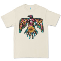 Bone pinky western sunflower thunderbird Premium Tee - BarkalooDesign