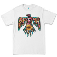 White pinky western sunflower thunderbird Premium Tee - BarkalooDesign